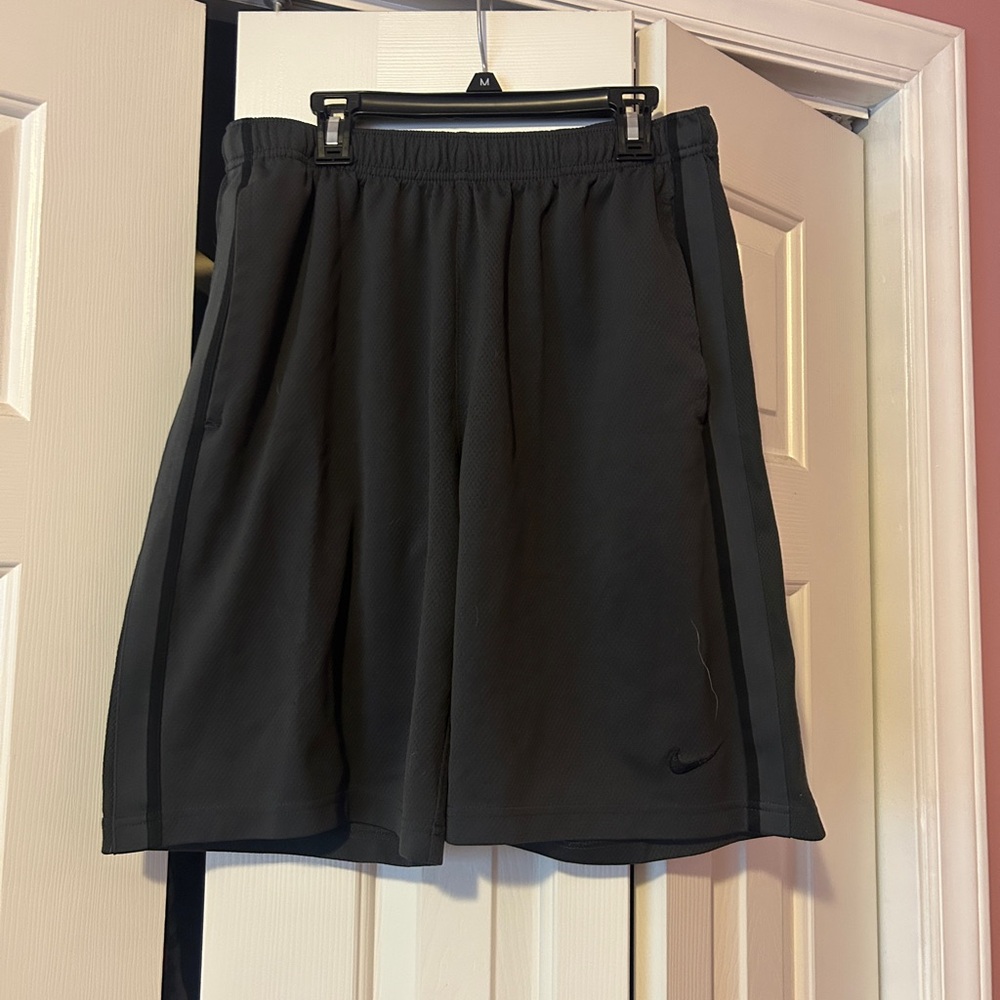 Nike Charcoal Gray Sports Shorts